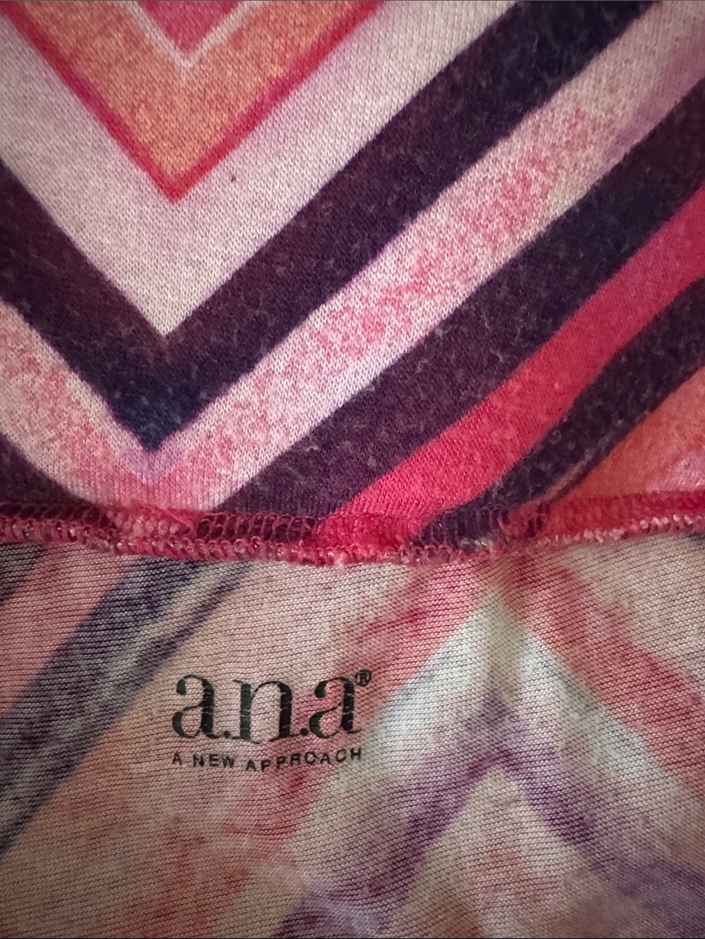 a.n.a Pink & Purple Chevron Maxi Skirt - Picture 3 of 4